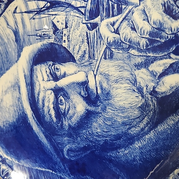 Delfts Boch Freres La Louviere plates - Picture 9 of 10